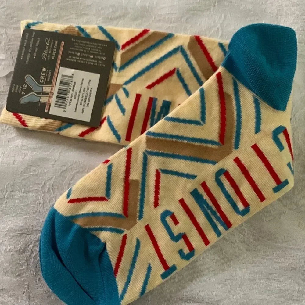Blue Q Women’s Cotton Crew Socks Imperfectionist